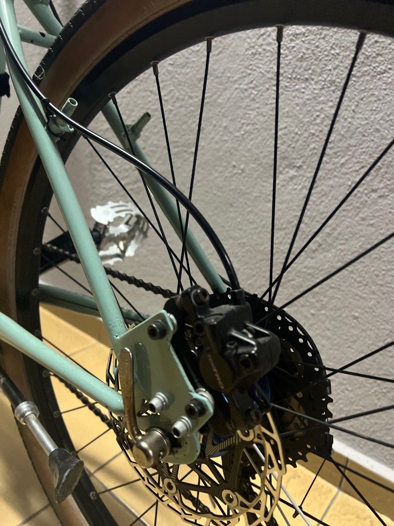 Commuter gravel retro mtb touring bike bicycle lerun horizon