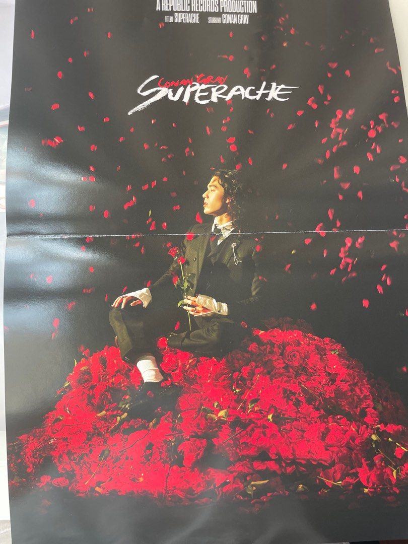 Superache Red Vinyl - Conan Gray Sticker for Sale by