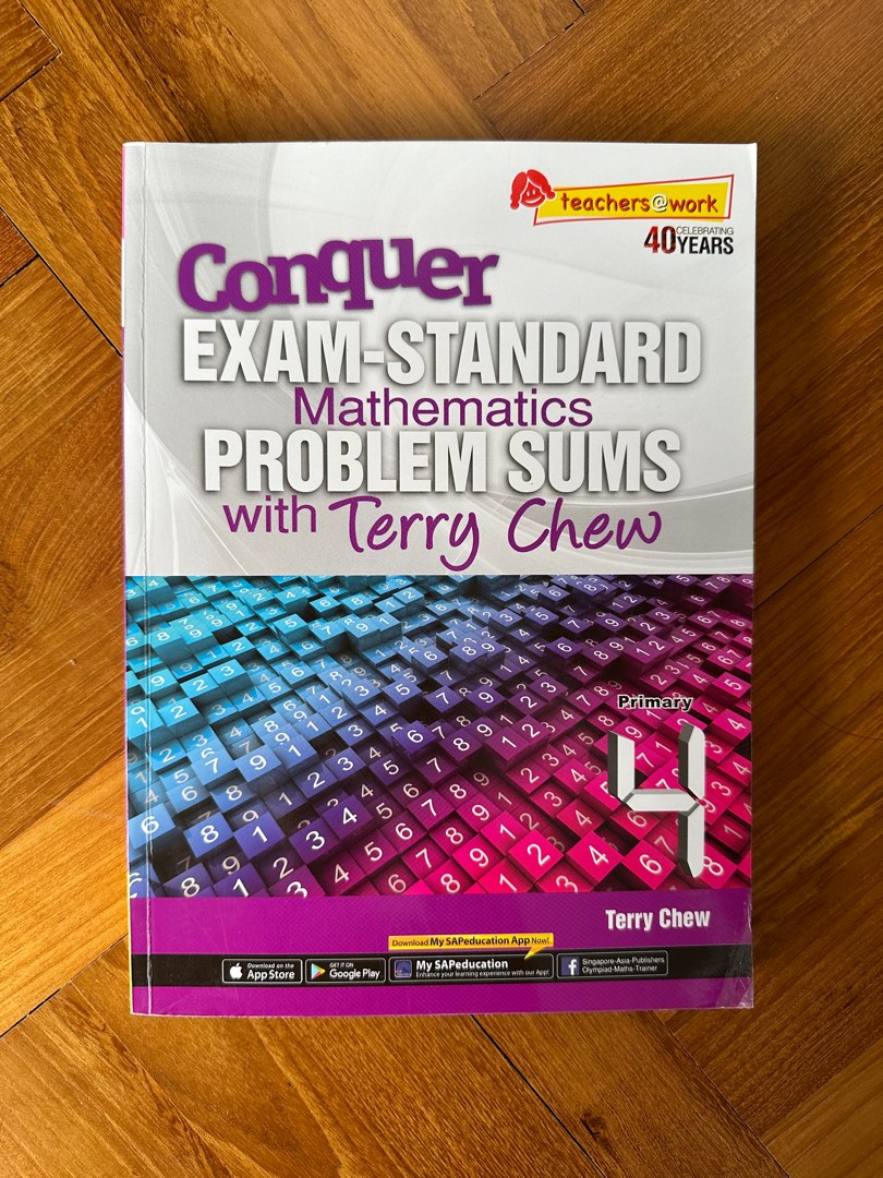 P4 Conquer Exam Standard Mathematics Problem Sums with Terry Chew ...