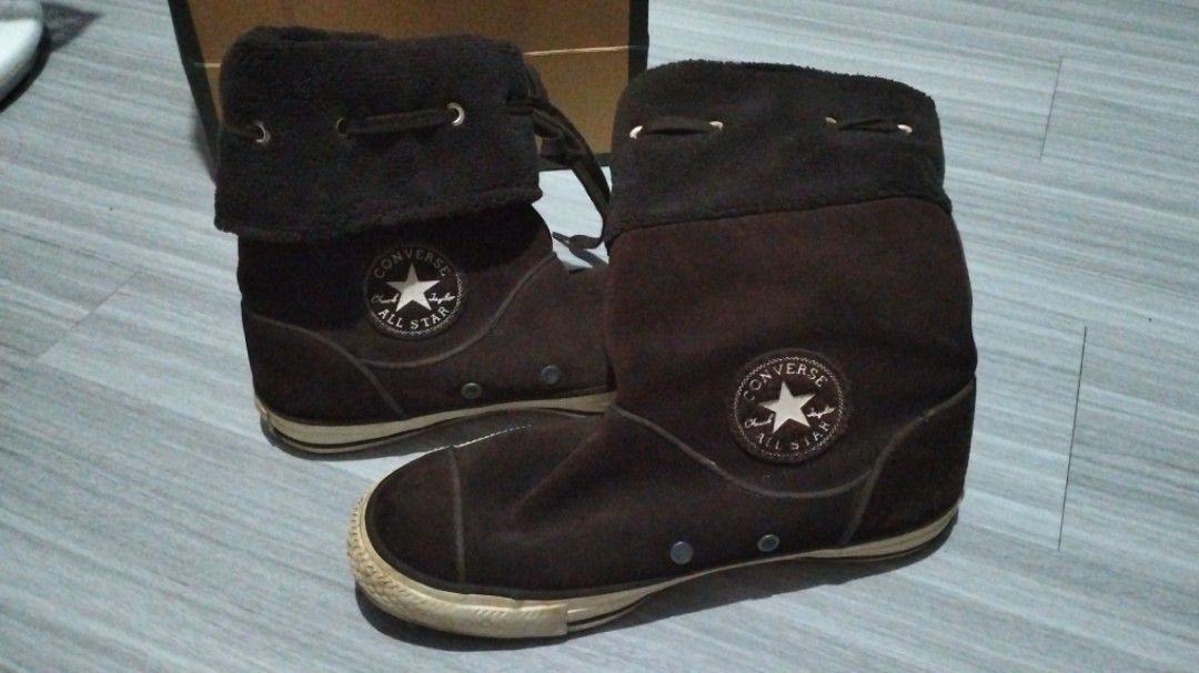 Converse Chuck Taylor Andover Hi Brown Womens Women s Fashion
