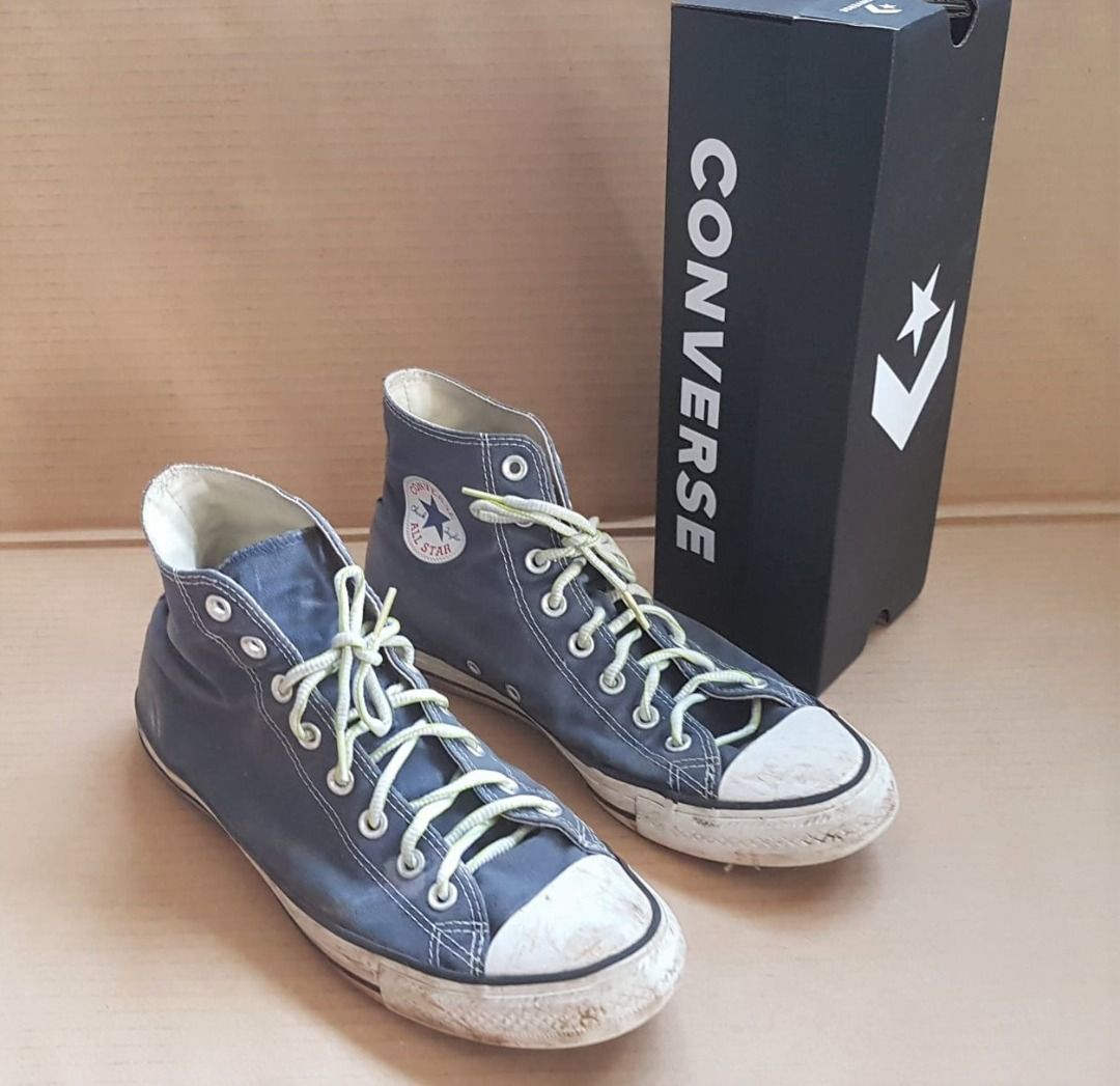 Converse Fashion Sneakers US 10 UK 9 Euro 44 Chuck Taylor All Star High Cut Old Skool Cult Streetwear Pop Art Original Active Lifestyle