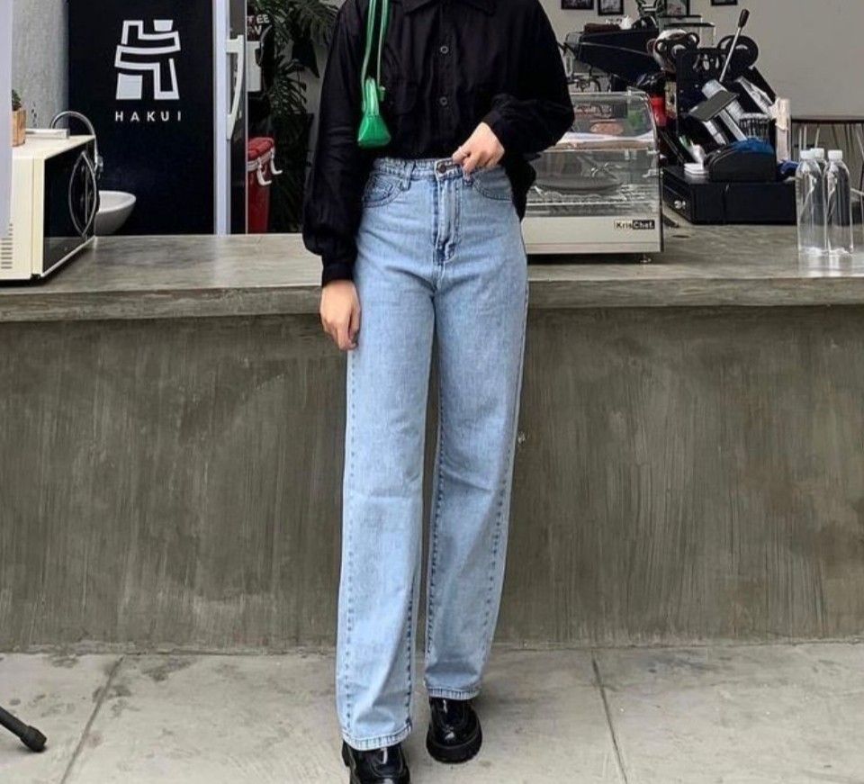 Cotton On Straight Wide Jeans