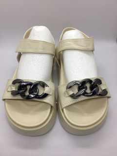 Cream Color Chunky Sandals