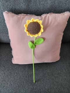 Crochet Flowers - Sunflowers, Roses, Tulips