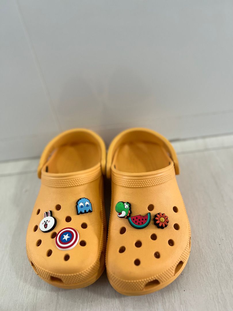 Mustard yellow discount crocs