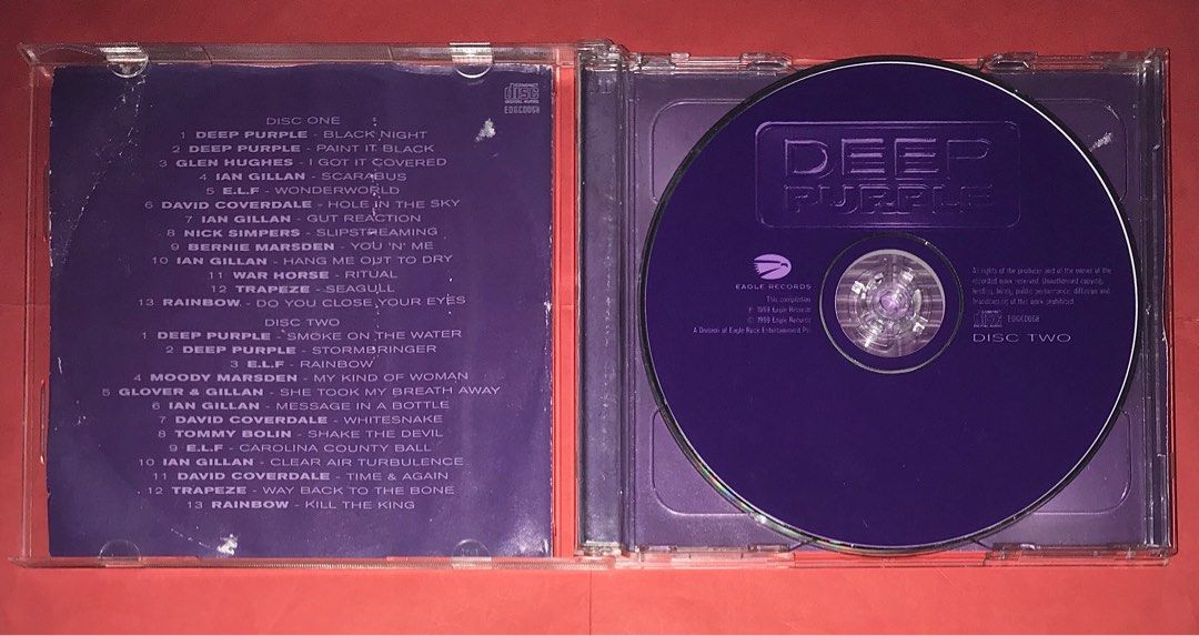 DEEP PURPLE - THE FRIENDS & RELATIVES ALBUM 2CDS, Hobbies & Toys, Music &  Media, CDs & DVDs on Carousell