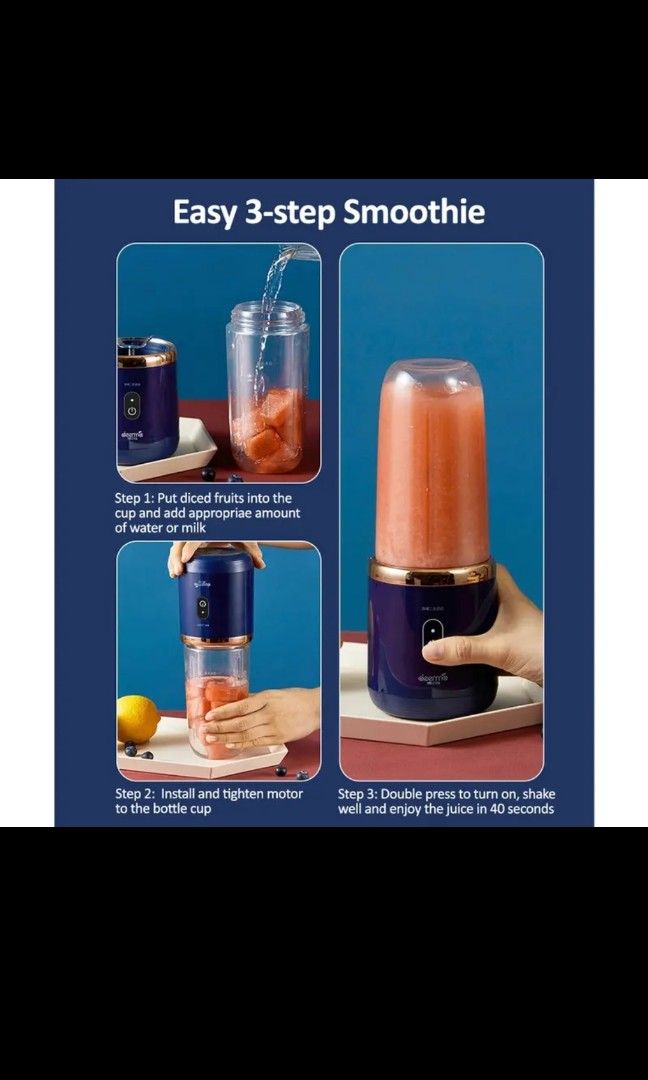 Deerma Mini Juice Blender, TV & Home Appliances, Kitchen Appliances