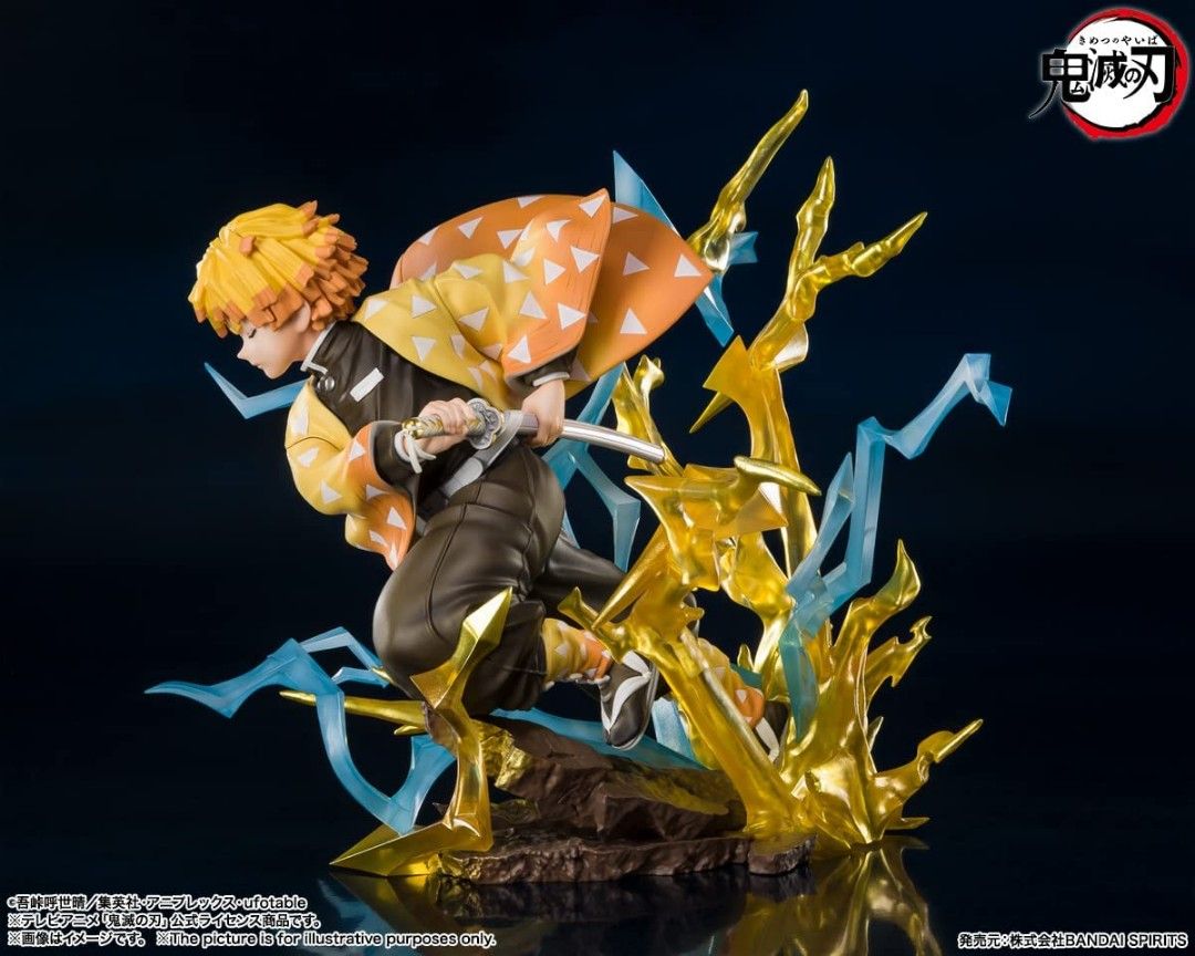 Demon Slayer Figuarts Zero - Zenitsu Agatsuma, Hobbies & Toys 