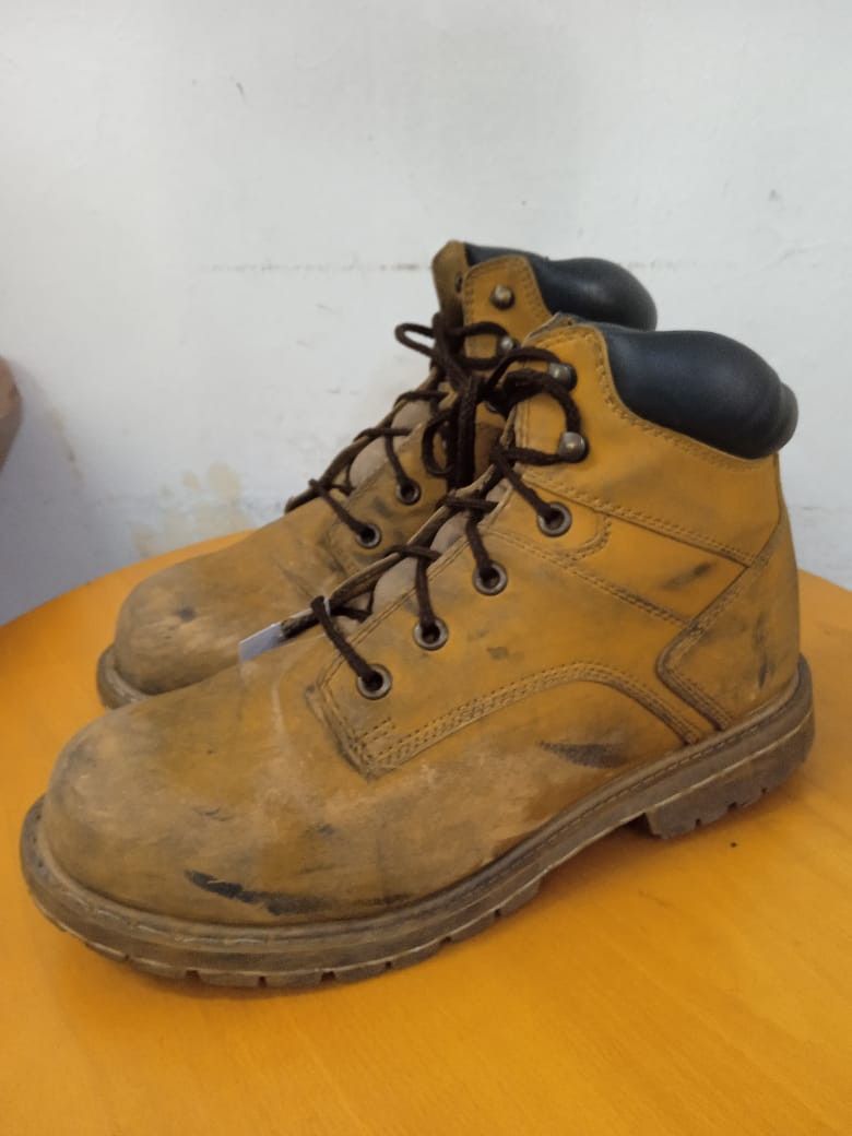 Dexter steel cheap toe boots