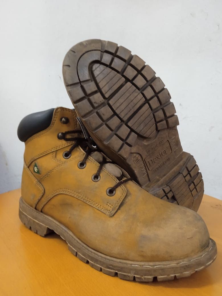 Dexter steel sale toe boots