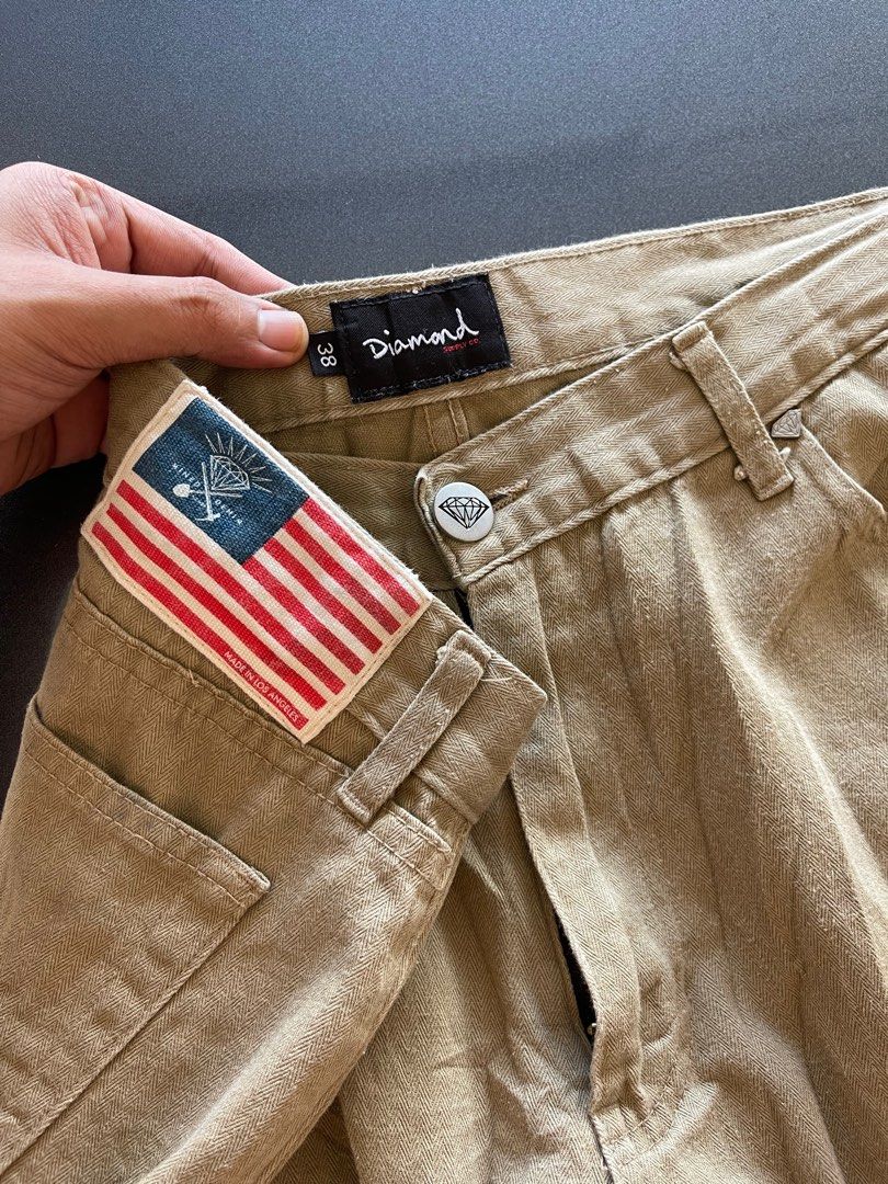 Diamond supply Pants Men s Fashion Bottoms Jeans on Carousell