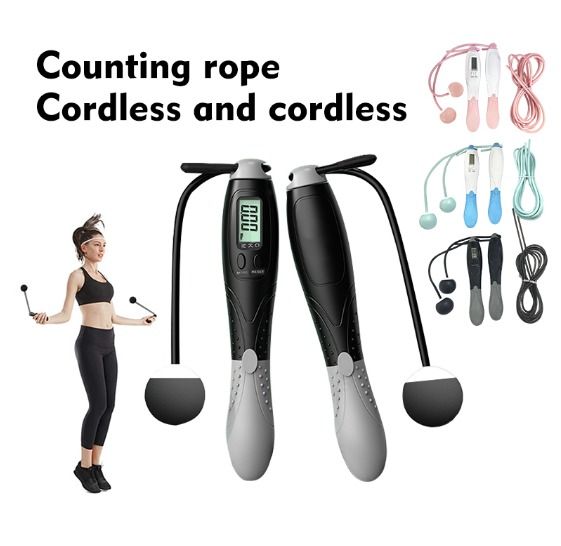 Cardio workout with skipping rope on sale