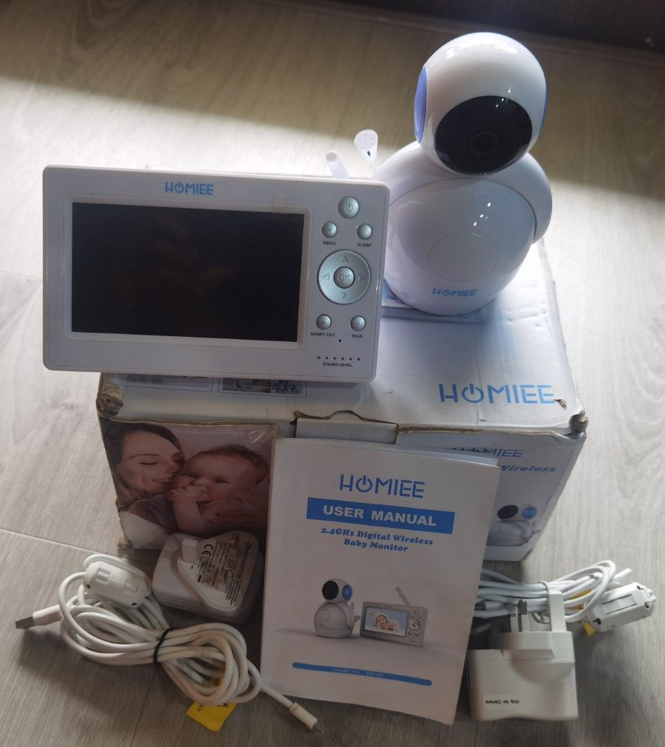 Homiee 720p 2025 baby monitor