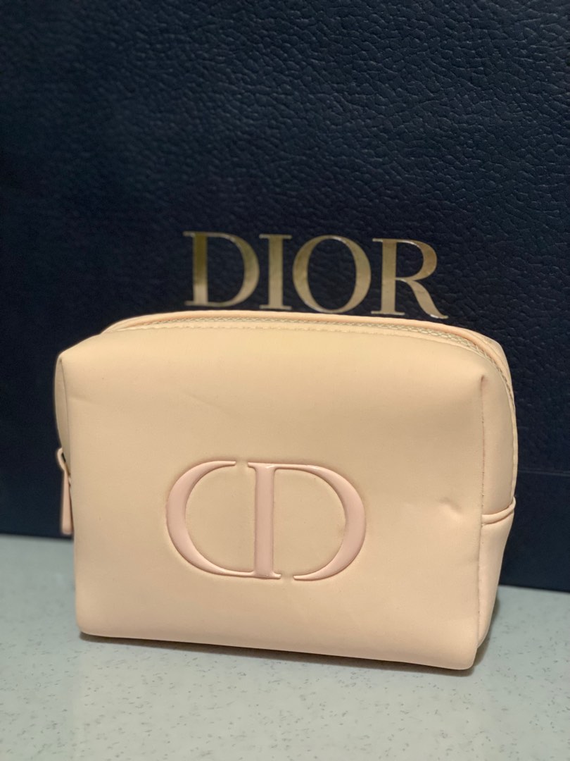 Dior Beauty cosmetics pouch (pink), Women's Fashion, Bags & Wallets