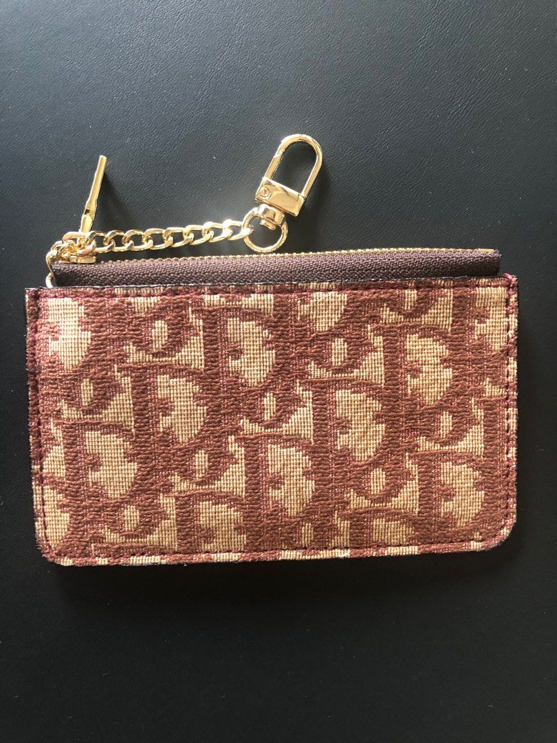 Dior sales keychain pouch