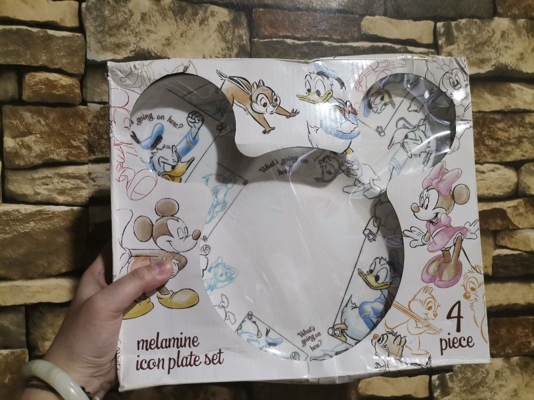 Disney Flatware & Melamine Icon Plate set (SOLD PER SET OR TAKE ALL) on ...