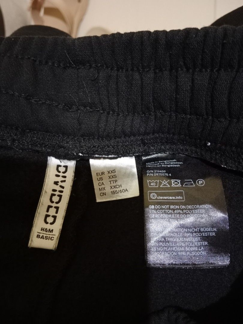 Divided wide leg track pants on Carousell