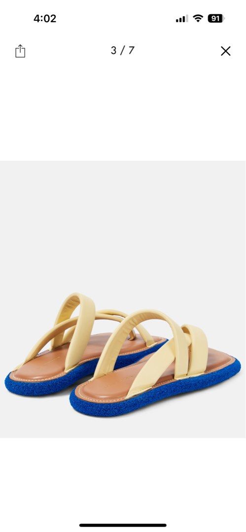 dries van noten gold sandals