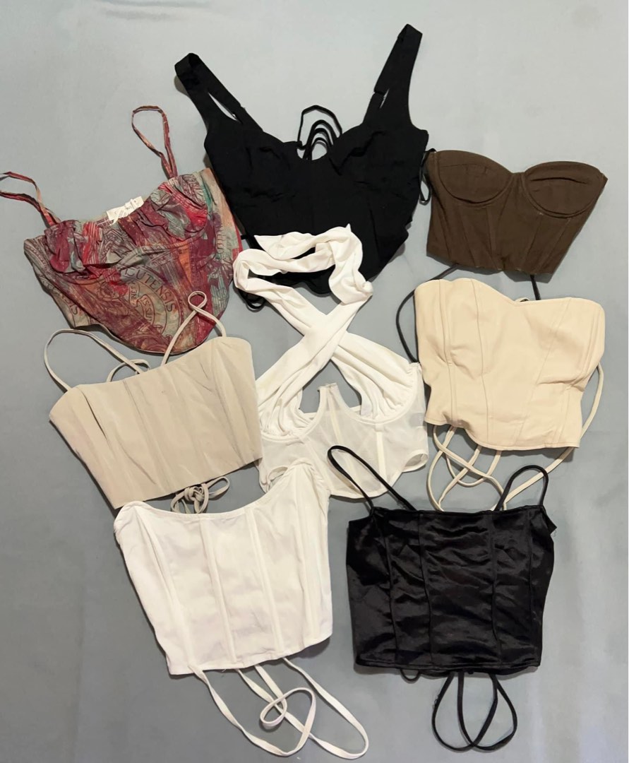 Dubai Aussie corset tops bundle on Carousell
