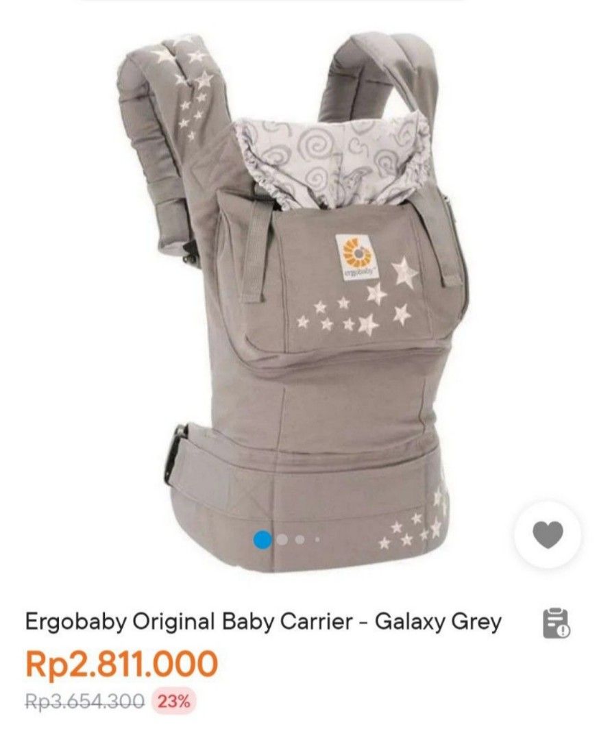 Original Ergo baby galaxy carrier harga no nego