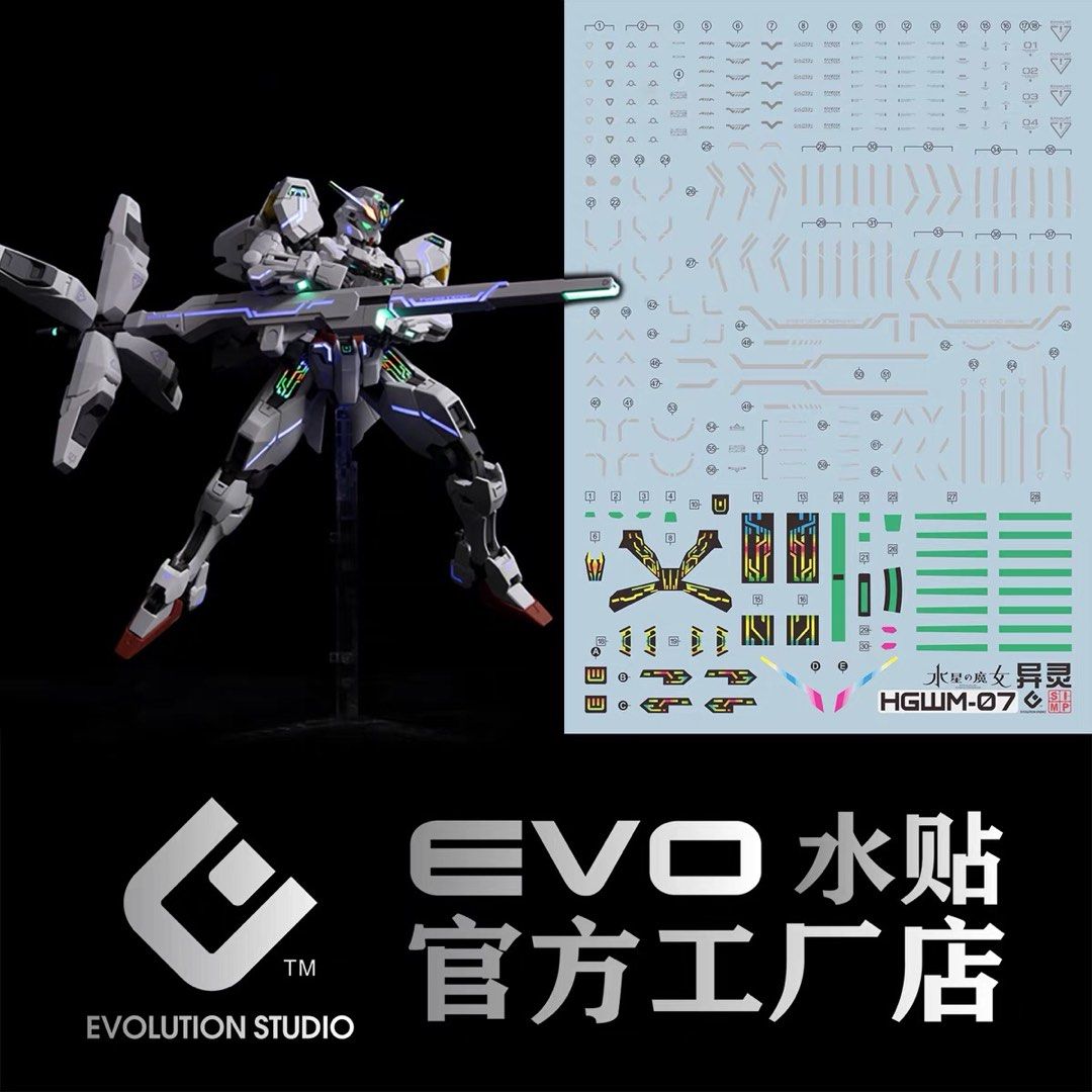 [Evo] HG Calibarn Gundam Fluorescent Waterslide 1/144 High Quality Definition (Category: Gundam Model Kits) located in Singapore. Submitted by gunpla (Listing ID 1245894576, Image 1). Description: ⚡️Buy 9 get 1 free + FREE mail! - (can mix waterslide on my other listings) 🔥Buy 3 free mail! - (can mix waterslides on my other listings) BNIB. No meetup. Postage is $2. 3 pieces and above free mail. Can mix with other eligible items from my listings.