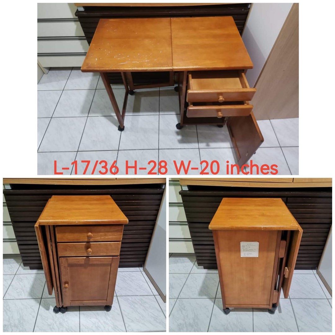 Expandable Table available Japan surplus (Category: Tables & Sets) located in Manila. Submitted by Hezcki (Listing ID 1248674541, Image 2). Description: .