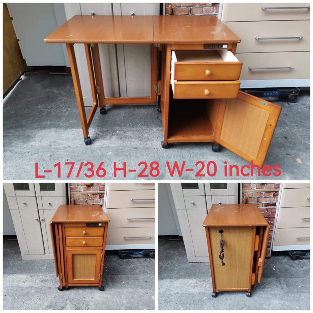 Expandable Table available Japan surplus (Category: Tables & Sets) located in Manila. Submitted by Hezcki (Listing ID 1248674541, Image 3). Description: .