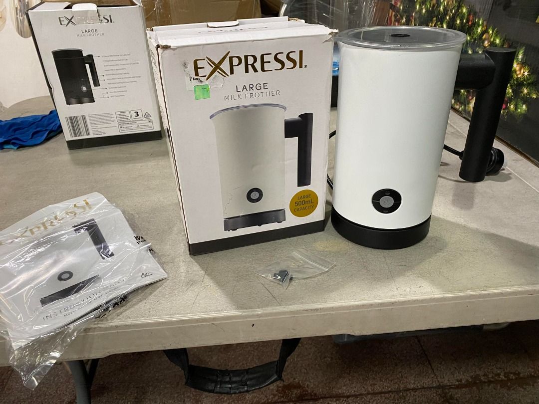 Expressi Large White Milk Frother on Carousell