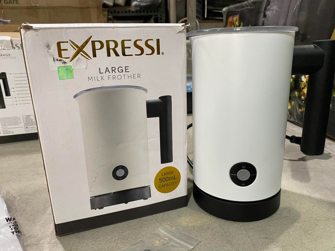 Expressi Large White Milk Frother on Carousell