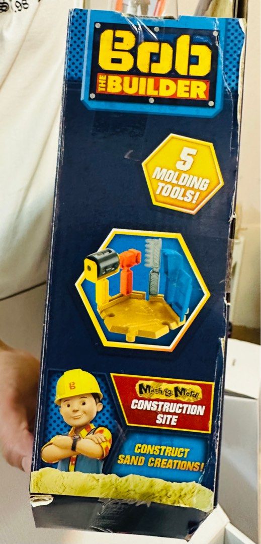 Fisher price Bob builder mash mold construction site動力沙玩具