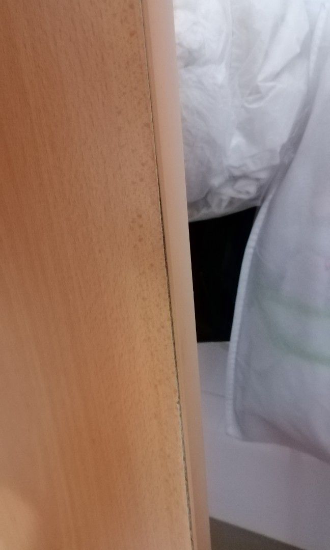 Foldable table (Category: Tables & Sets) located in Singapore. Submitted by bubblicious_115 (Listing ID 1248807507, Image 2). Description: Size is 75cm by 45cm. Edges are rough, as it has been around for long time. If you need delivery to your place, it will be additional $5(Sengkang, jurong or toa payoh area)..