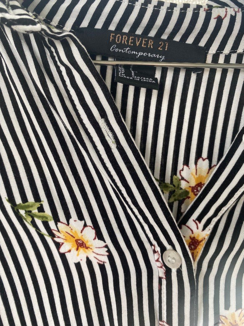 Flower shirt 2024 forever 21