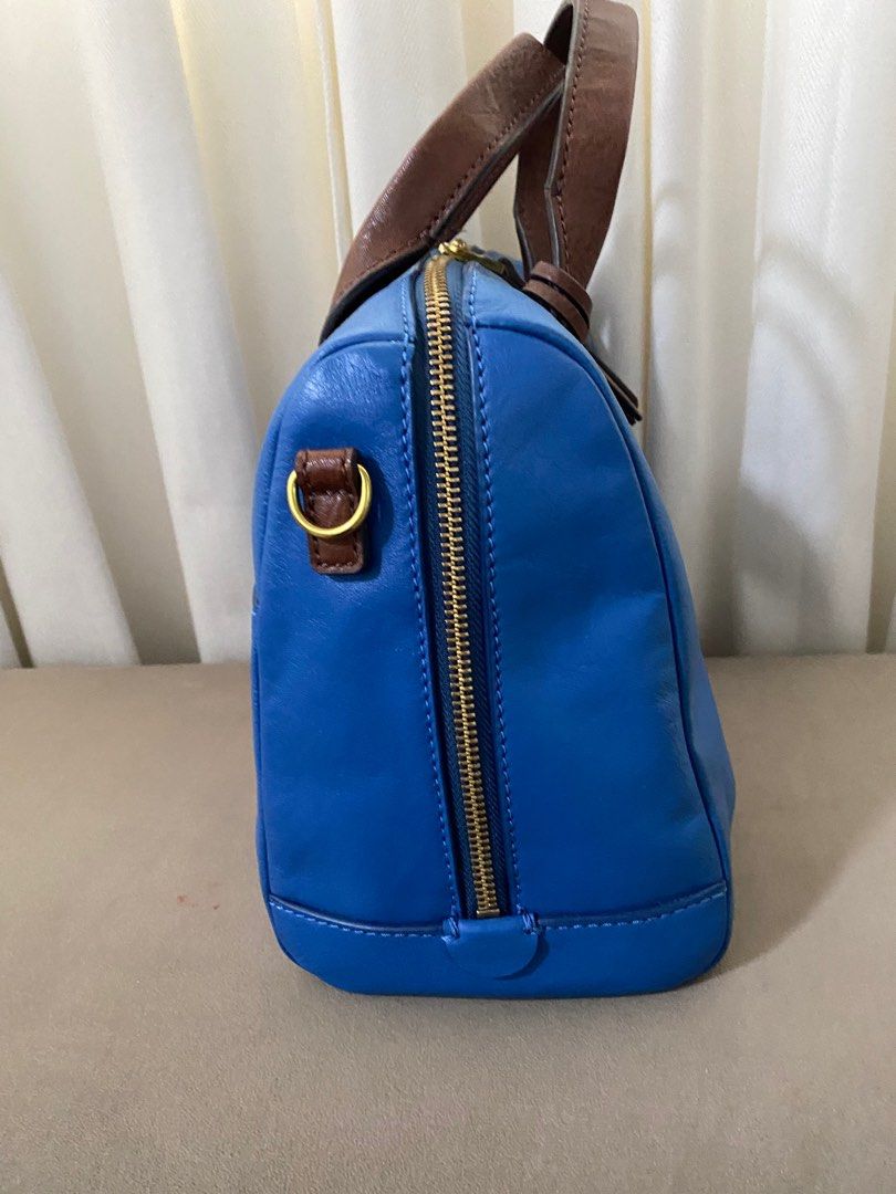 Fossil blue bag new arrivals