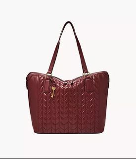 Fossil Jacqueline Tote  free name engrave  paperbag original