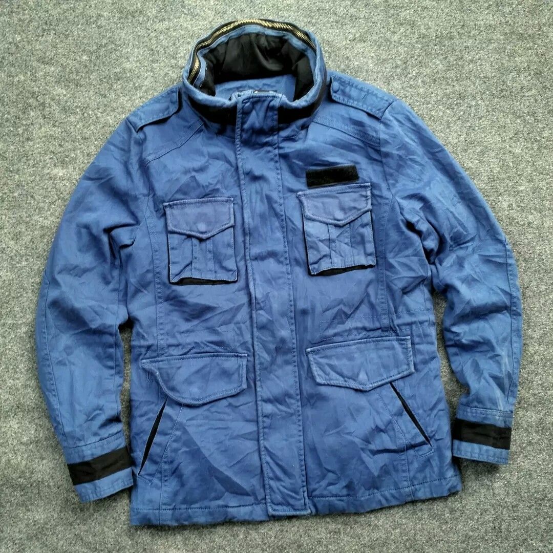 FRJ Jeans Utility Jacket, Fesyen Pria, Pakaian , Baju Luaran di Carousell