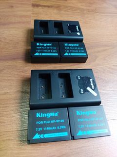 Fuji Kingma Charger & Battery NP-W126