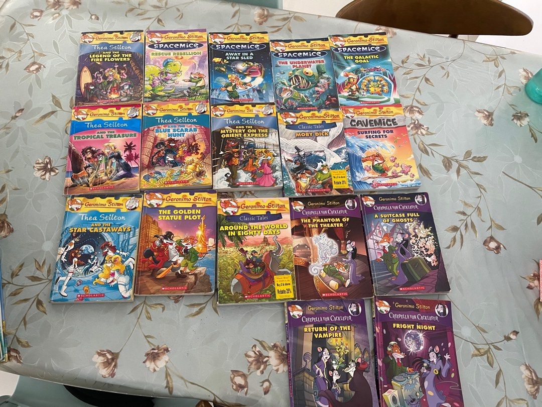Geronimo Stilton Books Promotion Hobbies Toys Books Magazines Comics Manga On Carousell Geronimo Stilton Books Promotion Hobbies Toys Books Magazines Comics Manga On Carousell
