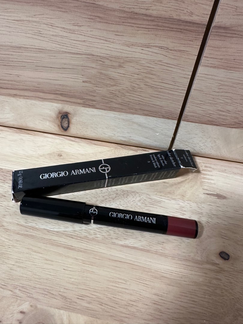 Giorgio Armani Color Sketcher Satin Color Lips Cheeks 9 Auburn
