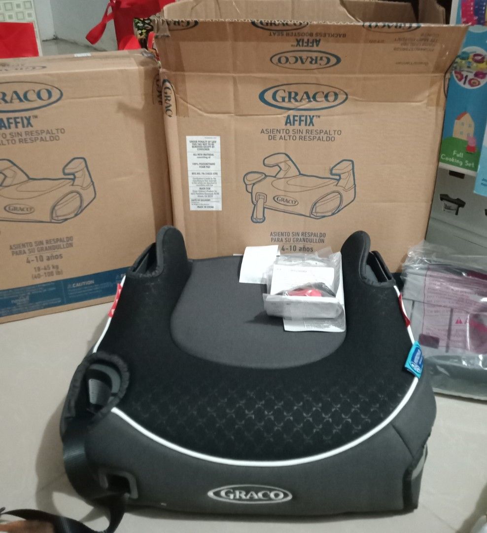 Graco Affix Backless Booster Car Seat Babies Kids Going Out Car Seats on Carousell