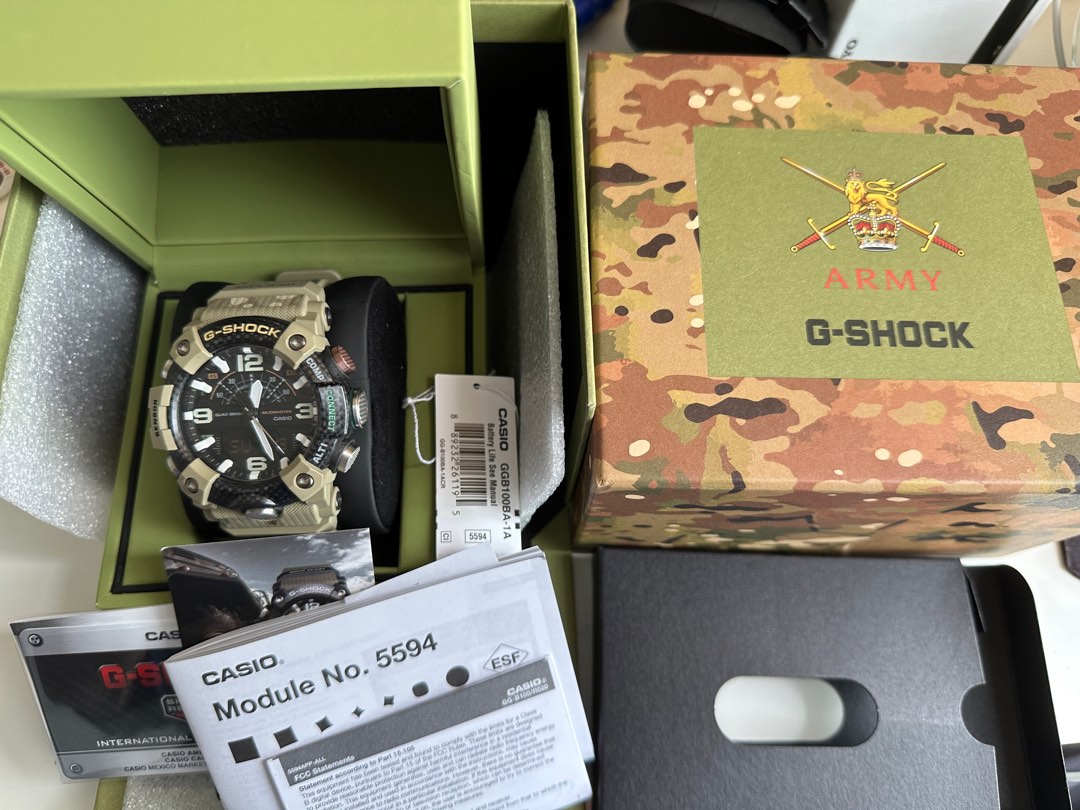 GShock x UK Army MudMaster Carousell