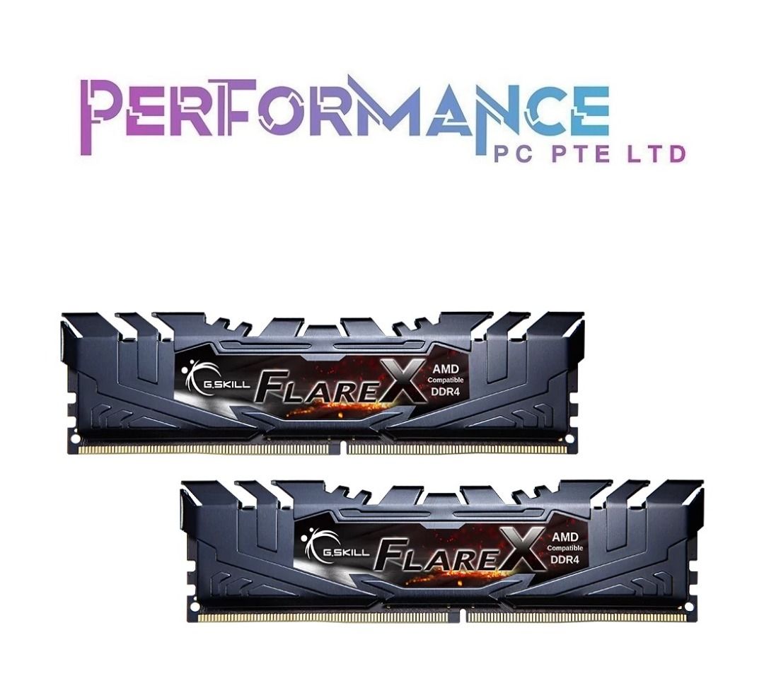 G.SKILL GSKILL Flare X for AMD Ryzen Ryzen Threadripper 8GB 16GB 32GB DDR4 RAM 3200MHz Desktop Memory LIMITED LIFETIME WARRANTY BY CORBELL