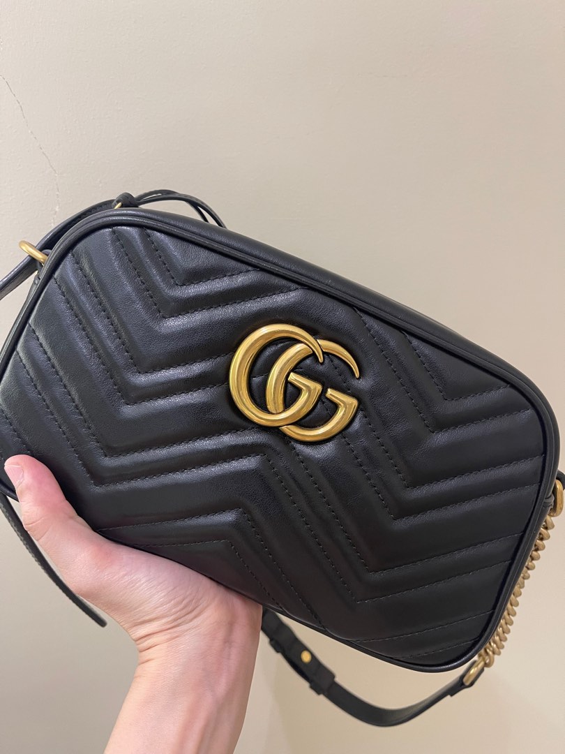 Gucci GG Marmont Camera Bag with Receipt on Carousell