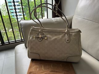 GUCCI BREE GG CANVAS TOTE BAG, Luxury, Bags & Wallets on Carousell