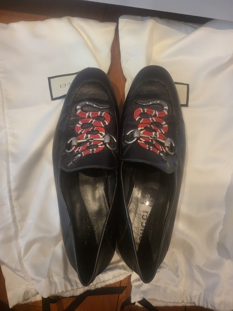 GUCCI Snake Loafer Men s Fashion Footwear Dress Shoes on Carousell