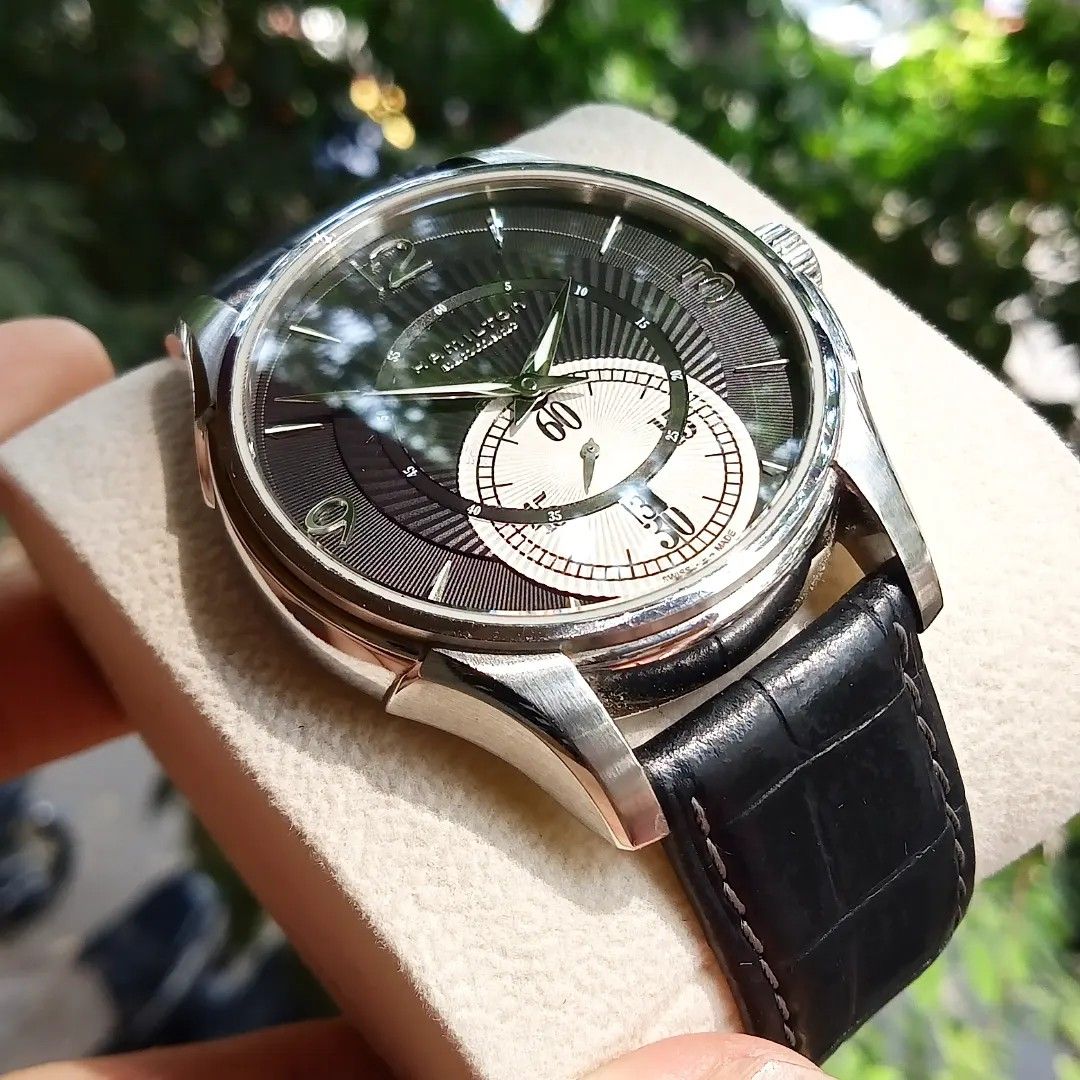 Jam tangan new arrivals hamilton khaki automatic