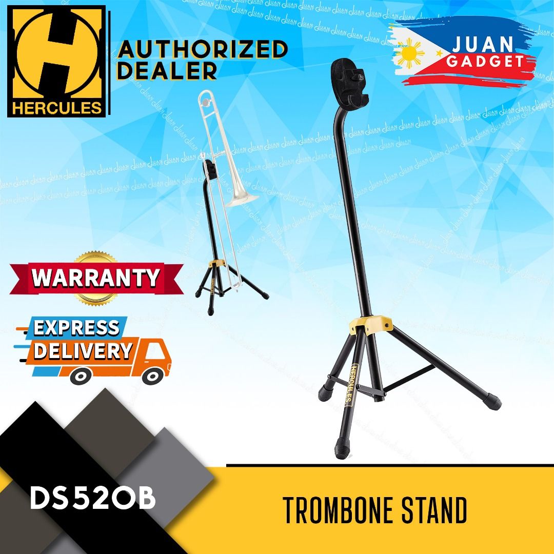 Hercules DS520B Trombone Stand | JG Superstore (Category: Other Photography Accessories) located in San Juan City. Submitted by jg.superstore (Listing ID 1248843079, Image 1). Description: █ JG Superstore █ 【Trusted Seller Since 2011】 【We Accept Any Special Order】 【Dedicated Customer Service】 【📍 】3/F Annapolis Tower, 43 Annapolis St. Greenhills San Juan - Front of Unionbank (please confirm your order first) 【📞 】０９１７−１６８−６９００ 【📞 】０９１７−１８８−６９００ 