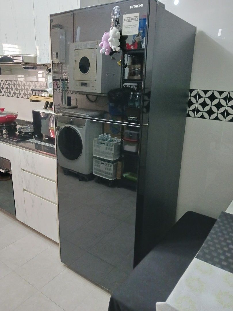 Hitachi - R-VG480P3MS, TV & Home Appliances, Kitchen Appliances ...