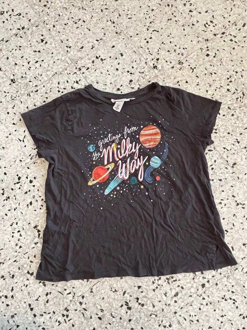 Milky way t shirt h&m hot sale