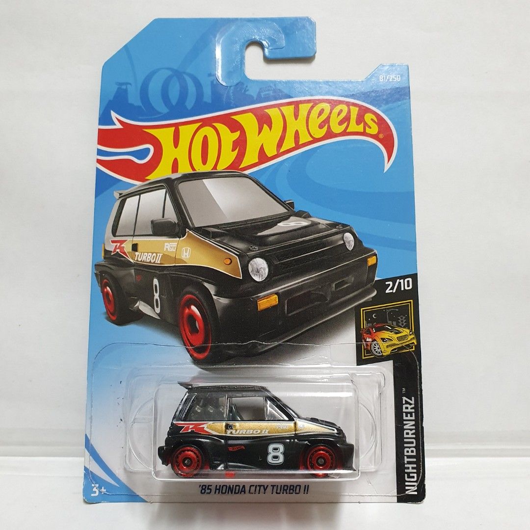 Hot wheels honda city turbo black outlet