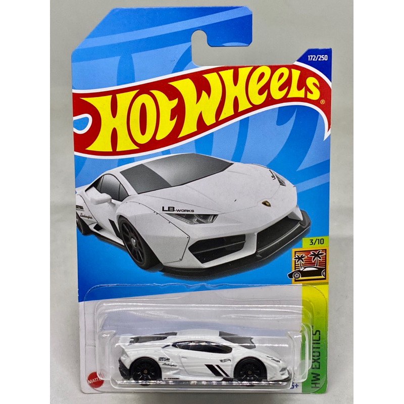 Hot Wheels Liberty Walk LBWK LB WORKS LBGN HURACAN COUPE White Racing ...